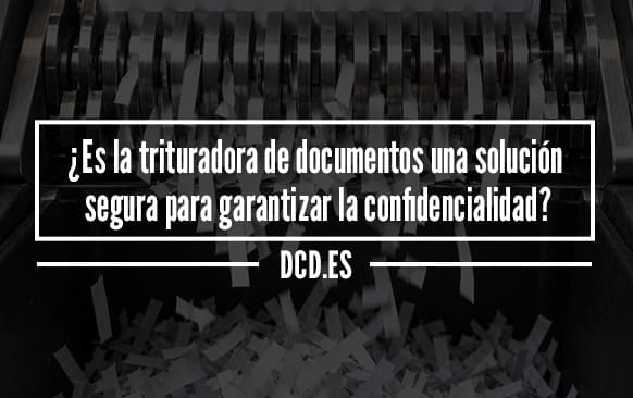 Trituradora de documentos