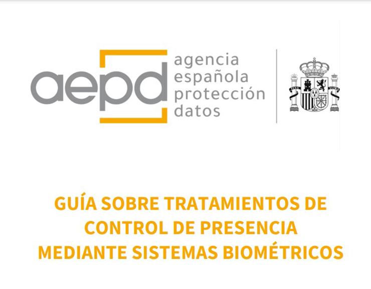GUÍA SOBRE TRATAMIENTOS DE CONTROL DE PRESENCIA MEDIANTE SISTEMAS BIOMÉTRICOS