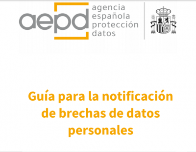 Guía para la notificación de brechas de datos personales