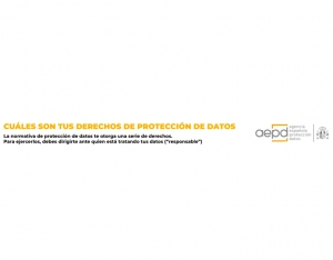 Derechos en la protección de datos