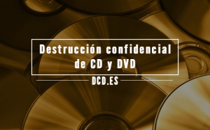Destrucción confidencial de CD y DVD