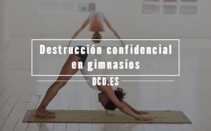 Destrucción confidencial de documentos en gimnasios