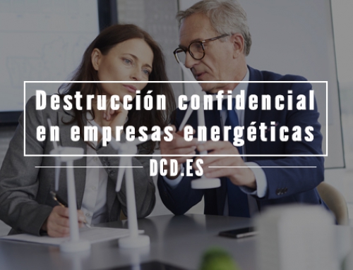 Destrucción confidencial en empresas energéticas