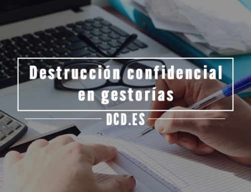 Destrucción confidencial en gestorías