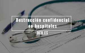 Destrucción confidencial en hospitales