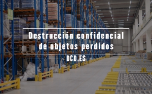 Destrucción confidencial de objetos perdidos