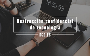 Destrucción confidencial de tecnología