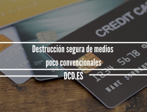 Destrucción segura de medios poco convencionales: Protege tu marca con DCD