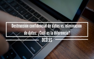 Eliminación de datos