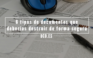 Destruir de forma segura documentos