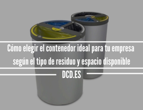 Cómo elegir el contenedor ideal para tu empresa según el tipo de residuo y espacio disponible