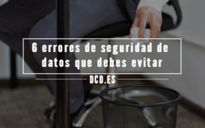 errores de seguridad de datos