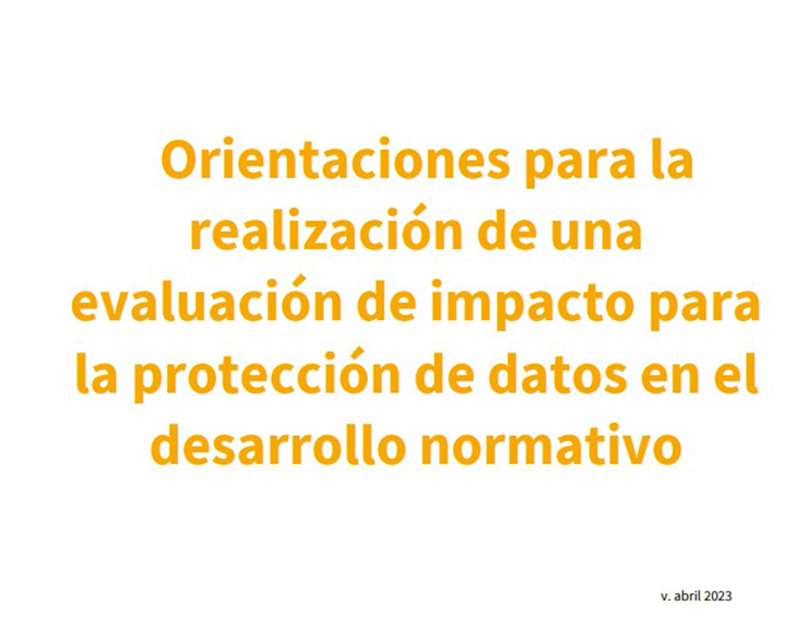 Orientaciones para una evaluación de impacto