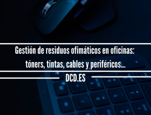 Gestión de residuos ofimáticos en oficinas: tóners, tintas, cables y periféricos…