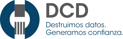 DCD-Destrucción confidencial de datos y documentos Logo