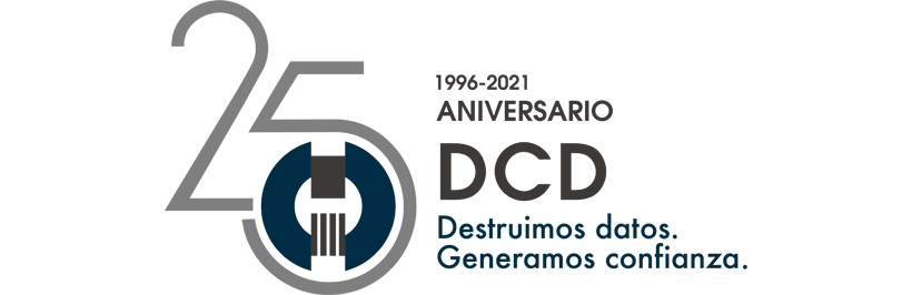 DCD-Destrucción confidencial de datos y documentos Logo