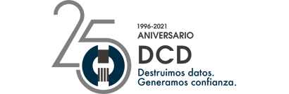 DCD-Destrucción confidencial de datos y documentos Logo
