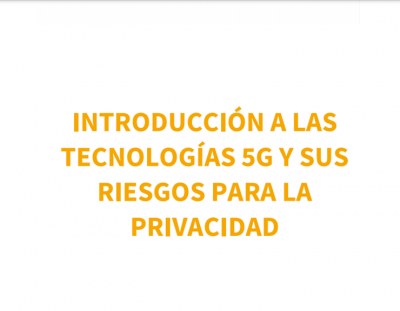 Riesgos para la privacidad 5g