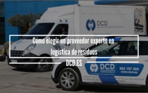 Proveedor experto en logística de residuos