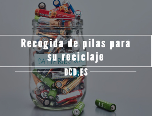 Recogida de pilas para su reciclaje