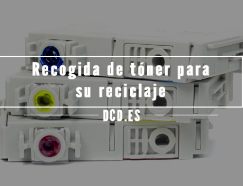 Recogida de tóner y cartuchos de tinta para su reciclaje